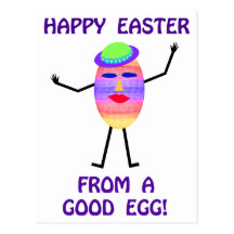 Happy Easter From A Good Egg Shirts & Gifts Post Card