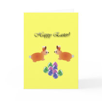 Happy Easter Greeting Card