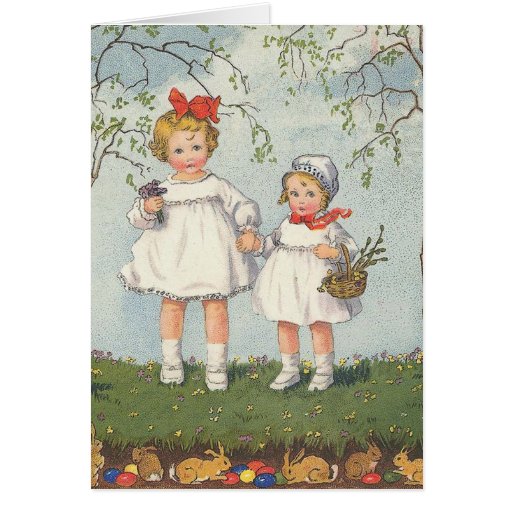 Happy Easter Greeting Card