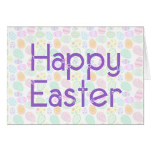 Happy Easter Greeting Card