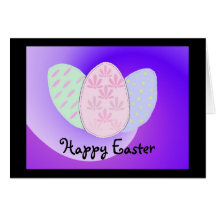 Happy Easter Greeting Card
