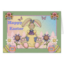 Happy Easter Greeting Card 1L