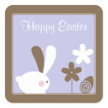 Happy Easter Greeting Sticker