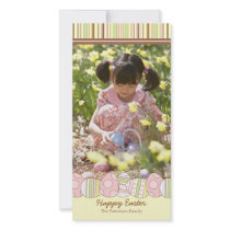 Happy Easter Happy Spring Photo Card Greeting