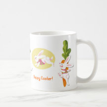 Happy Easter! "Hop, Jump, Skip" Mug