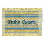Happy Easter in German Greeting Cards