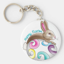 Happy Easter Key Chain