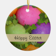Happy Easter Ornaments