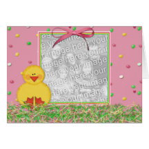 Happy Easter Photo Frame Card