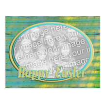 Happy Easter photo frame Post Cards
