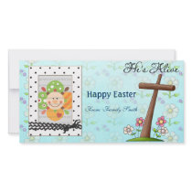 Happy Easter Photo Greeting Card