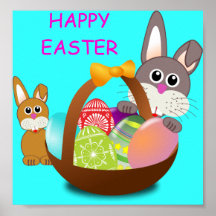 HAPPY EASTER PRINT