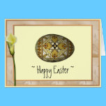 Happy Easter Russian Painted Egg cards