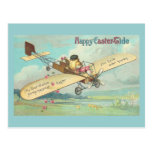 Happy Easter-Tide Vintage Chick Pilot postcards