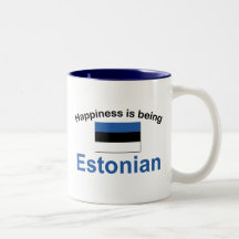 Happy Estonian Coffee Mug