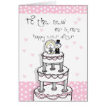 Happy ever after... wedding card