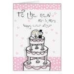 Happy ever after... wedding card