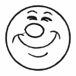 Happy Face Embroidered Shirt