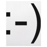 Happy face emoticon! letterhead
