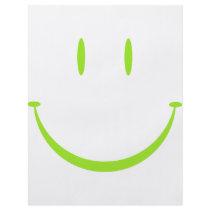 Happy Face: Green Custom Flyer