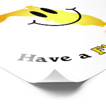 Happy Face - Have a Florida Day! Art Photo