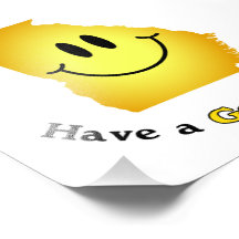 Happy Face - Have a Georgia Day! Photographic Print