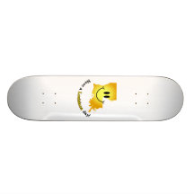 Happy Face - Have a Louisiana Day! Skateboards