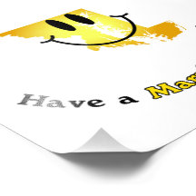 Happy Face - Have a Maryland Day! Photographic Print