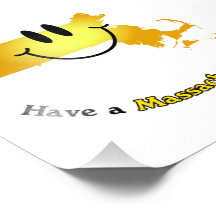 Happy Face - Have a Massachusetts Day! Photo Print