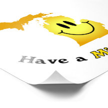 Happy Face - Have a Michigan Day! Photograph