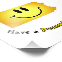 Happy Face - Have a Pennsylvania Day! Photographic Print