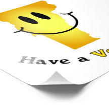 Happy Face - Have a Vermont Day! Photographic Print