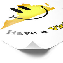 Happy Face - Have a Virginia Day! Photograph
