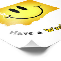 Happy Face - Have a Washington Day! Photograph