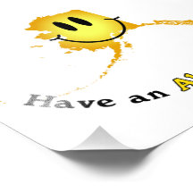 Happy Face - Have an Alaska Day! Photograph