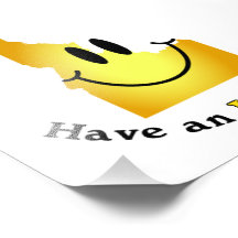 Happy Face - Have an Idaho Day! Art Photo