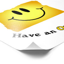 Happy Face - Have an Oregon Day! Photographic Print