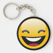 HAPPY FACE KEY CHAINS