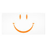 Happy Face: Orange Photo Greeting Card