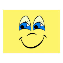 Happy Face Range Postcard