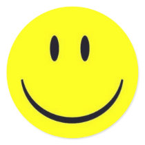 Happy Face Stickers