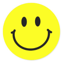 Happy Face Stickers