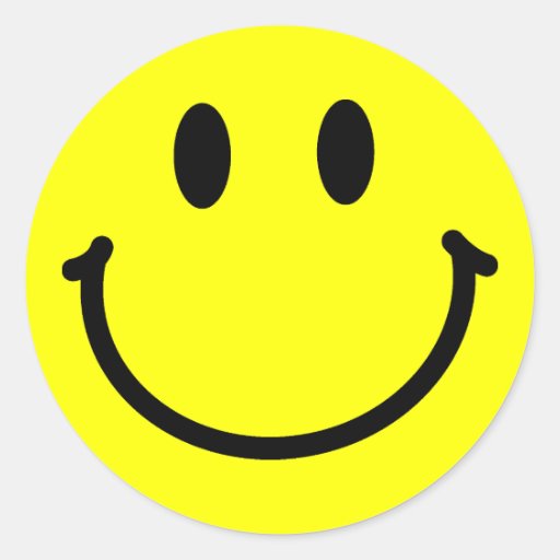 Happy Face Stickers