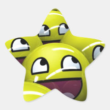 happy faces sticker