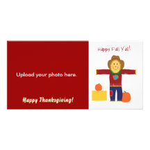 Happy Fall Y'all: Thanksgiving photo cards
