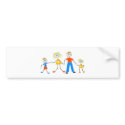 Happy Families bumper stickers