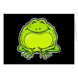 happy fat frog greeting cards