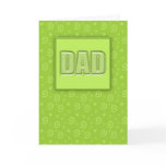 Happy Father's Day #1 (Lime) Card