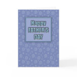 Happy Father's Day #2 (Blue) Card