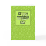 Happy Father's Day #2 (Lime) Card